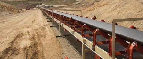 Aggregate Conveyor Belt