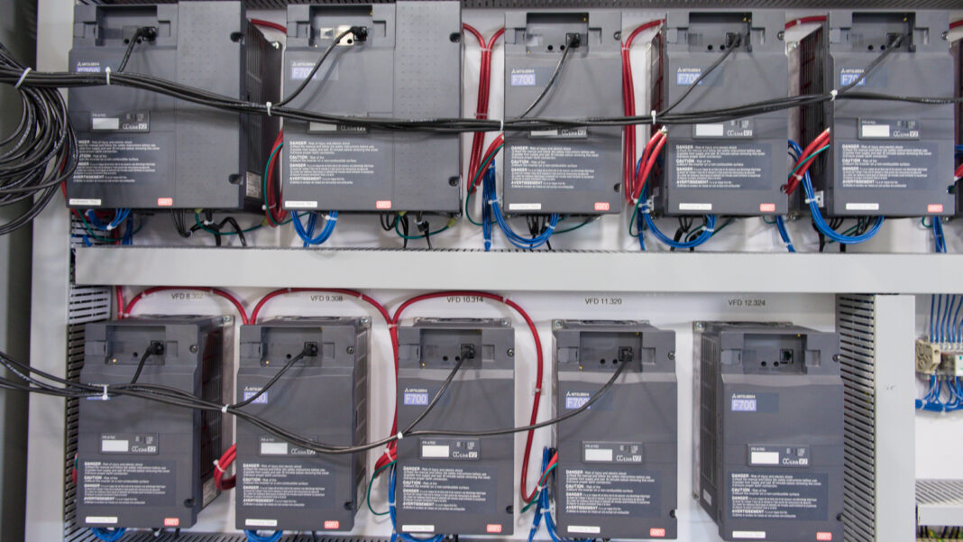 VFDs in a Panel